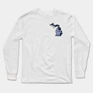 MIchigan Wave Long Sleeve T-Shirt